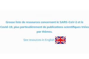 Données scientifiques covid