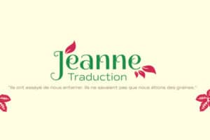 Jeanne Traduction site