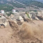 Chine barrage inondation