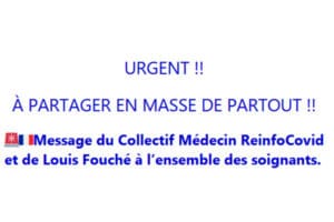 Message réinfocovid fouche