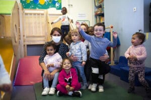 Crèche non-genrée à Auberveilliers