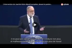 Joachim Kuhs opposé vaccination covie parlement U E