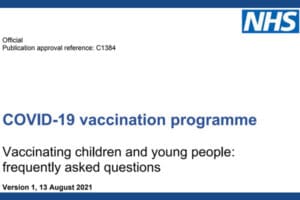 UK medecins payés vaccination enfants