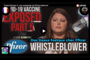 Employée Pfizer tissus foetal vaccin