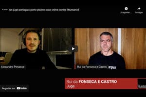 Juge portuguais plainte crime humanité