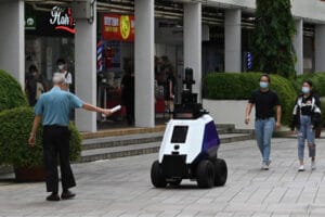 Singapour Robots Patrouilleurs