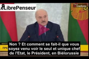 Lukashenko gronde ses ministres