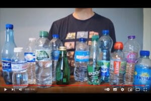 eau bouteille graphène