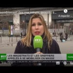 manifestation magistrats et avocats