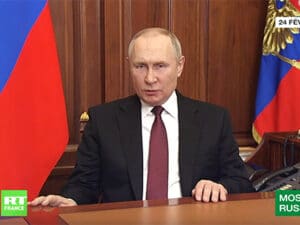 allocution de Vladimir Poutine du 24 février 2022