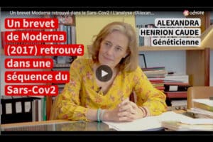 Alexandre Henrion Claude Moderna brevet Covid