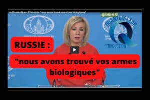 Laboratoire armes biologiques Ukraine