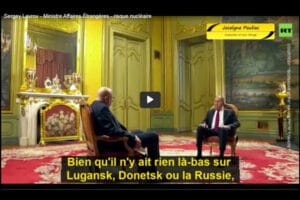 Lavrov risque nucléaire