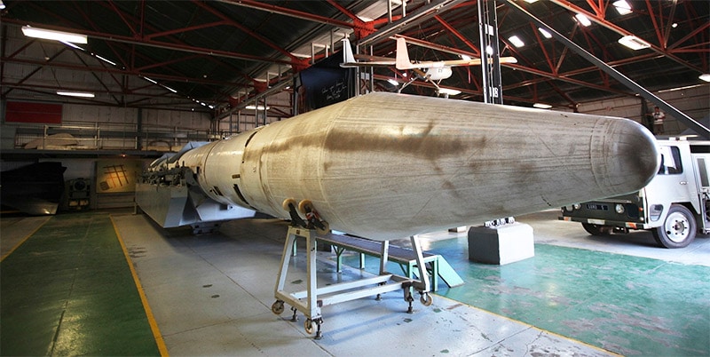 A South African nuke in storage
