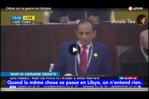 Ukraine discours Afrique du sud