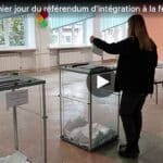 votes massifs pour l'intégration à la Russie