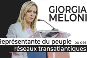 Giorgia Meloni globaliste ?
