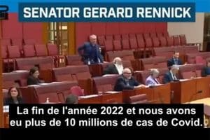 Sénateur Australien explose le narratif COVID