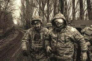 la ligne de front en Ukraine