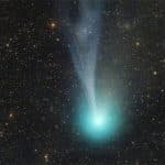 El cometa del diablo visible en marzo abril de 2024.
