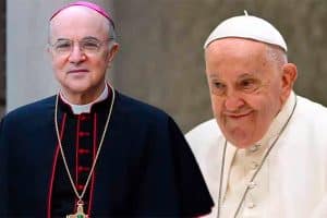L'archevêque Vigano sur le pape
