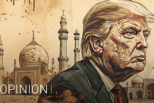 Trump's fake war