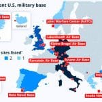 bases militaires US en Europe